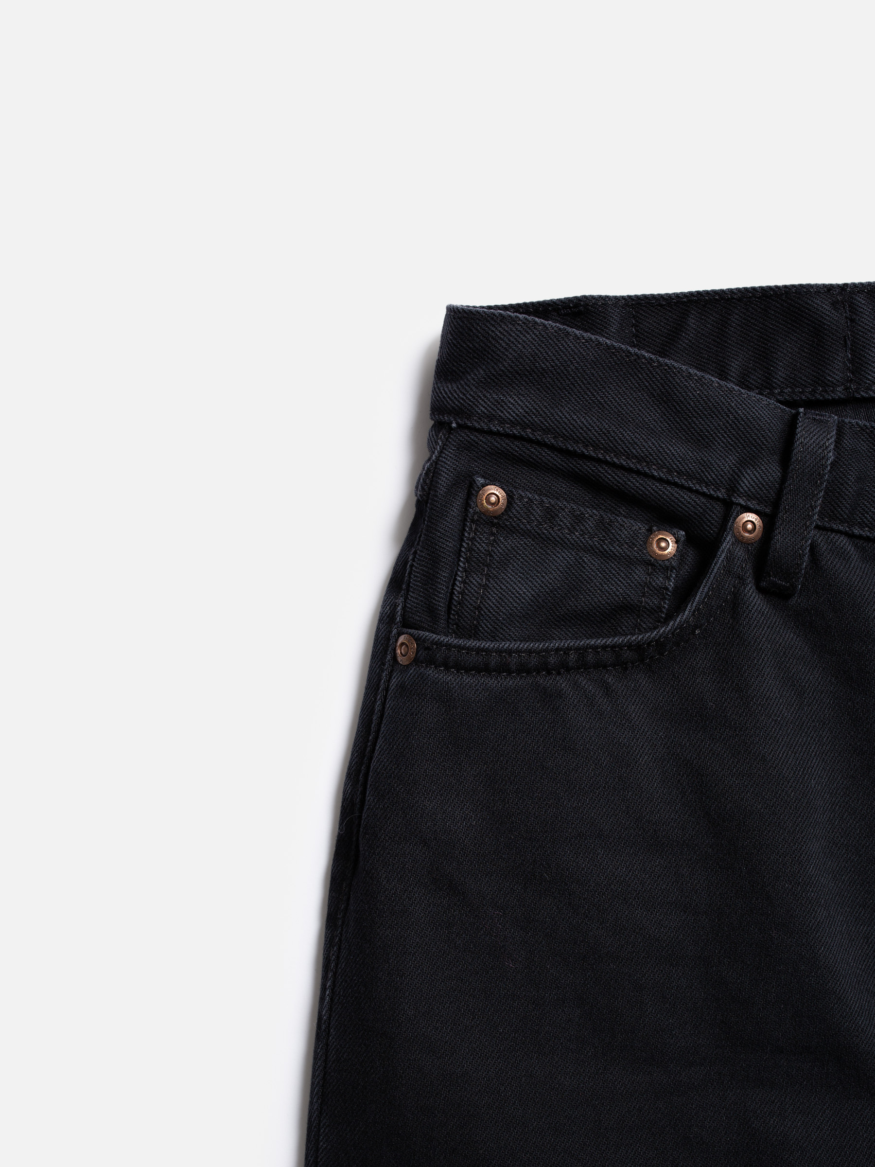 Nudie Jeans Shady Sadie Aged Black Women's Organic Jeans W33/L32 Sustainable Clothing