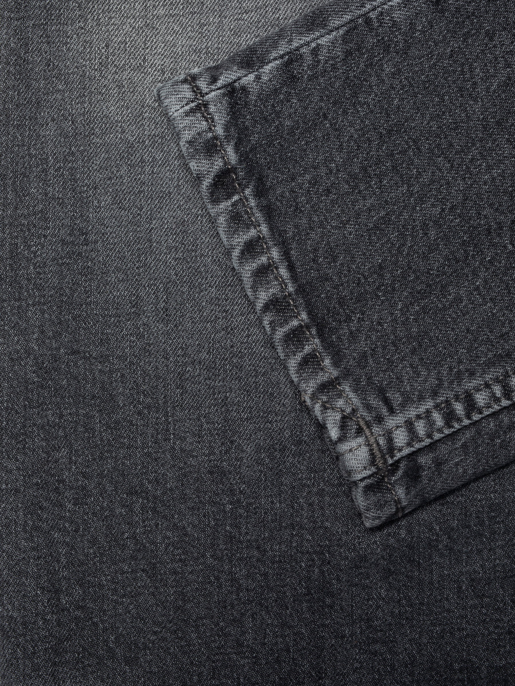 Nudie Jeans Lean Dean Grey Steel Mid Waist Slim Tapered Fit Men's Organic Jeans W32/L36 Sustainable Denim